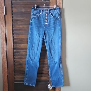 Express High Rise Blue Women's Jeans